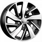 КиК КС741 Renault Duster 6.5x16 5x114.3 ET 50 Dia 66.1 алмаз черный КиК КС741 Renault Duster 6.5x16 5x114.3 ET 50 Dia 66.1 алмаз черный